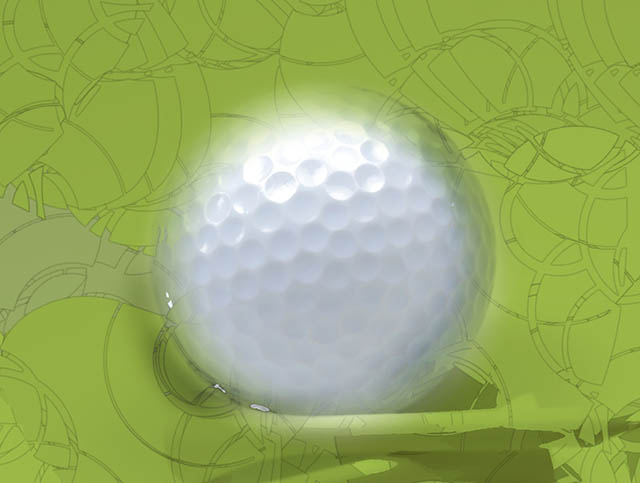 Image of a golf ball