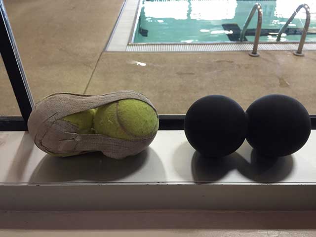 Image of tennis balls and Rad balls
