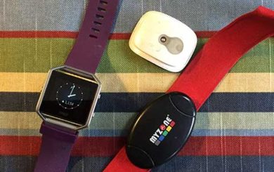 Image of 3 fitness tracker devices